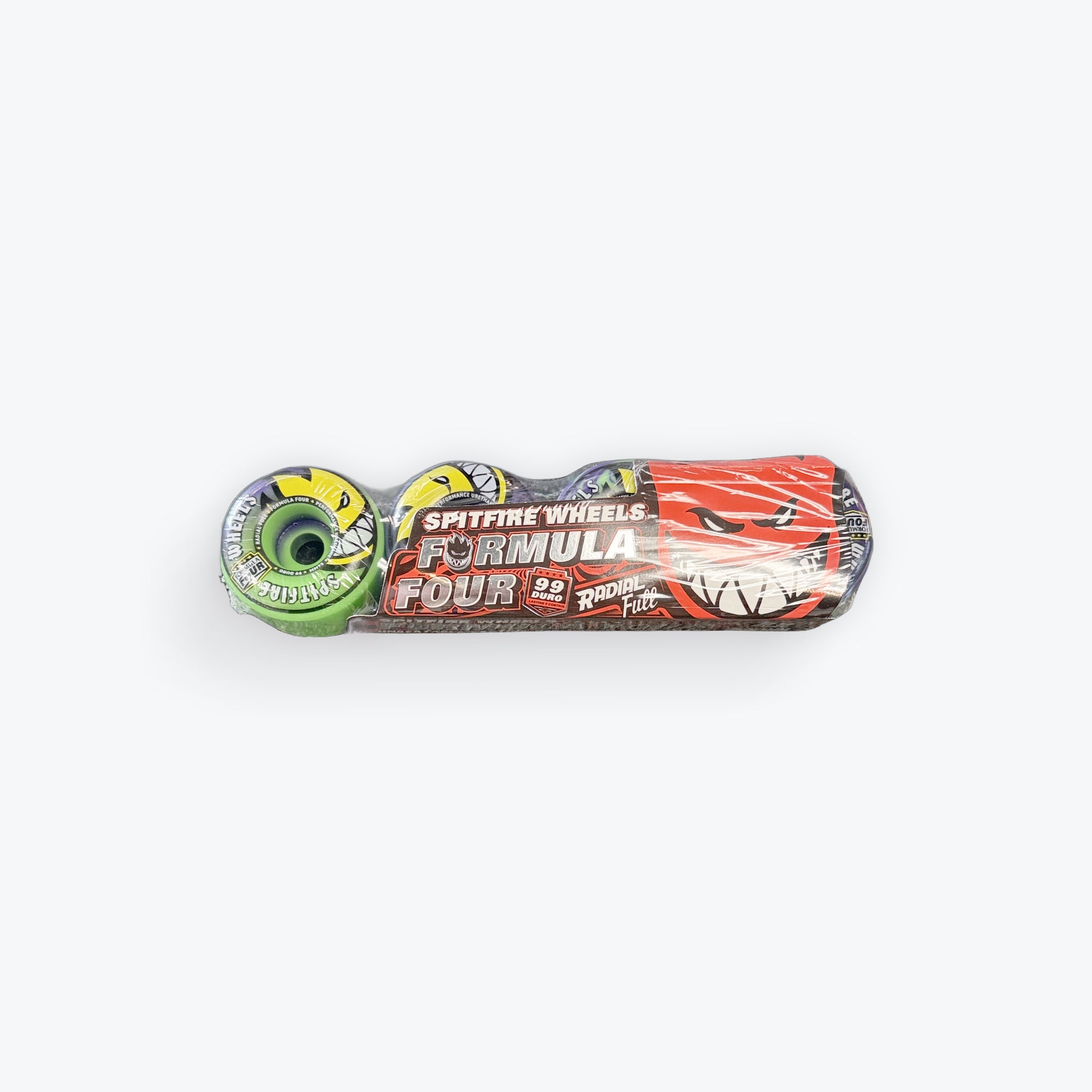Spitfire F4 Radial Full Swirl 56mm 99a Purple/Green | Kickflip