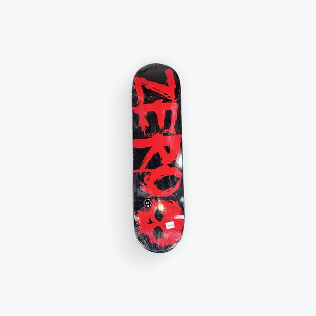 MQ × LOW KEY SKATE DECK 8.0 Mini Map - MQ x Low Key Skateboard | MQUE